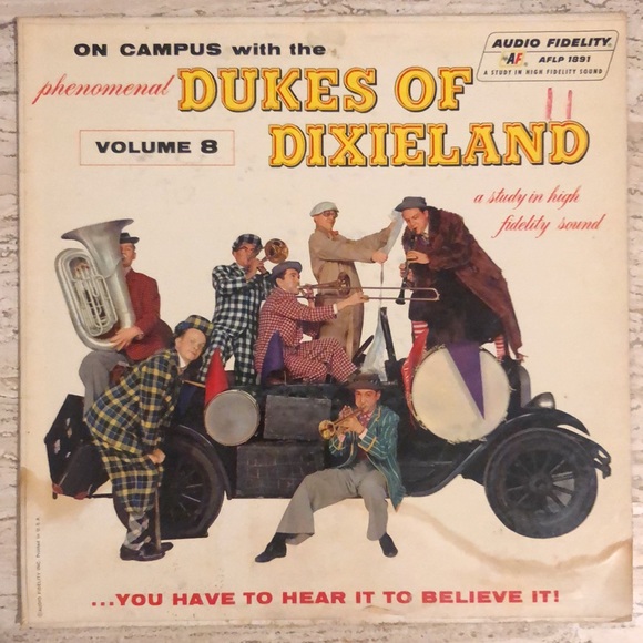 The Dukes Of Dixieland On Campus With... Vinyl Lp '57 - Picture 6 of 7